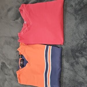 Set Of 2 Cotton V-neck T-shirts American Eagle Merona Size M